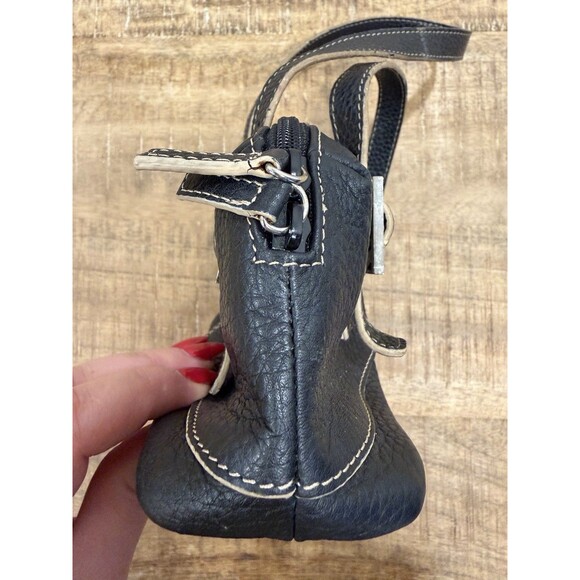 Kenneth Cole Reaction Black Mini Purse - Picture 7 of 11